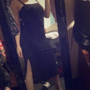 Forever21 body-con dress with side splits